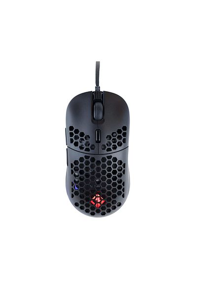 Cosmic Byte ماوس الألعاب السلكي Kilonova 3370IC PRO X-Light (أسود) | معدل ارتداد قابل للتعديل
