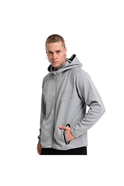 Sportive Navarra Erkek Gri Günlük Stil Eşofman Üstü 24KE010-GRI