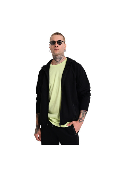 Sportive Ανδρικές φόρμες Navarra - Μαύρο, Casual Style, 24KE010-SYH