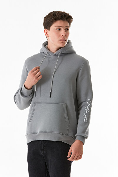 Fulla Moda Світшот з капюшоном та кишенями кенгуру