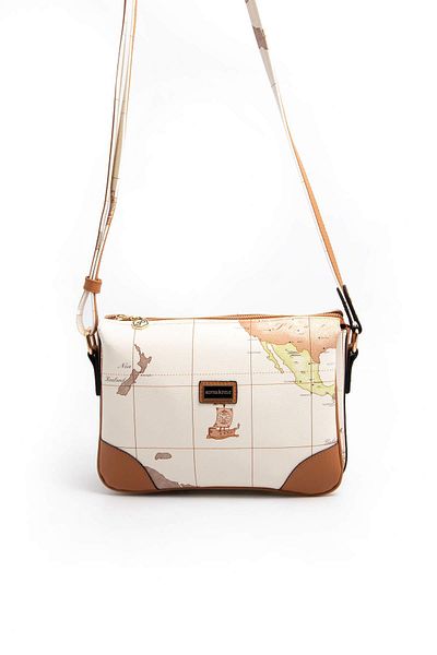 Silver Polo Silver & Polo Beige - Geantă de damă A.taba Sp784