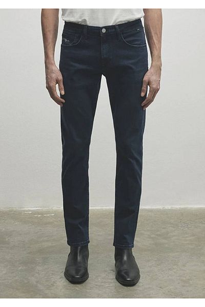 Mavi Jake Lux Black Navy Blue Jean Παντελόνι0042286545