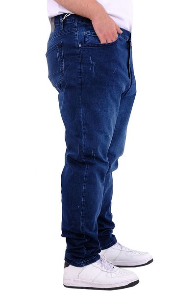 ModeXL Men's Classic Large Size Jeans - Blue Mark 21920D