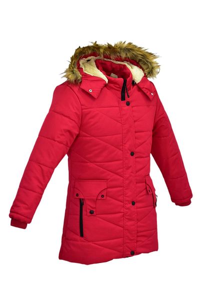 BAGLAN Girl's Hooded Coat - Bs-2015 Model