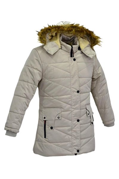 BAGLAN Girl's Hooded Coat - Bs-2015 Model