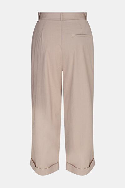 W Collection BEJ BOL PAÇA YÜKSEK BEL PANTOLON