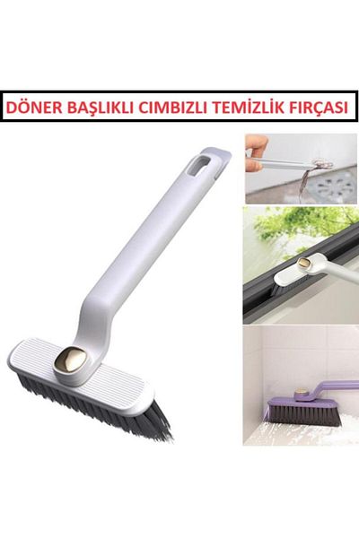 optana Cleaning Brush - Kitchen and Bathroom Cleaning with Rotating Head and Tweezers