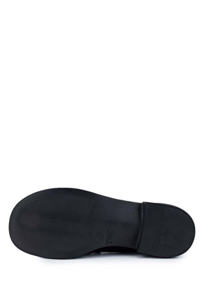 Tamer Tanca Жіночі мокасини з натуральної шкіри чорні замшеві туфлі