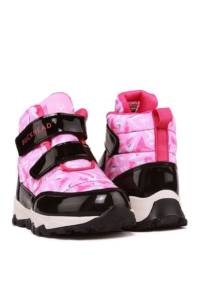 BUCKHEAD Kafkaslar Snowshell 4183 Velcro Girls Boys Ανατομική αντιολισθητική σόλα Snow Boots Buck4183