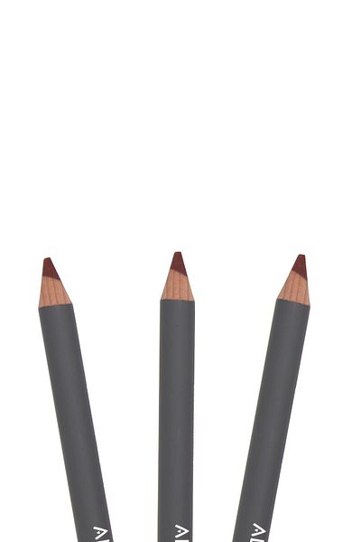 Alix Avien Long-Lasting - Non-Dispersing Moisturizing Lip Liner - Lipliner Pencil 19 Red Silver
