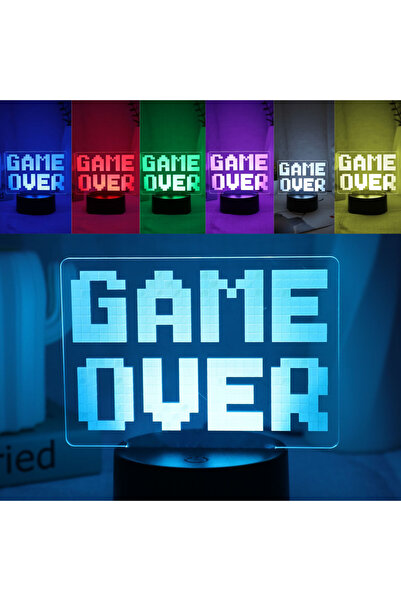 Choice ضوء ليلي ثلاثي الأبعاد بمنفذ USB بسبعة ألوان، ضوء جو مرئي ملون متغير اللون يعمل باللمس