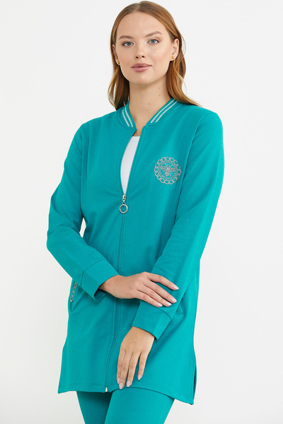 Sementa Marine Detaylı Tunik Eşofman Takım - Petrol