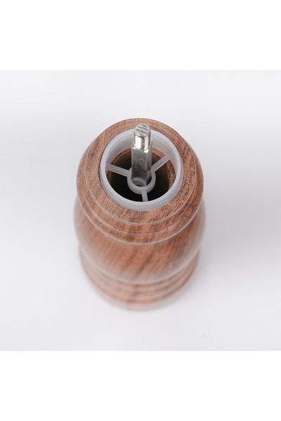 Glios Walnut Wood Salt and Pepper Hand Mill Grinder 18 cm