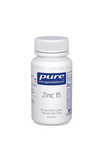 Pure Encapsulations Zinc 15 Mg Zinc 30 Capsules