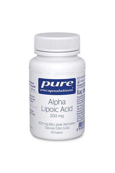 Pure Encapsulations Alpha Lipoic Acid 200 Mg - 60 Capsules