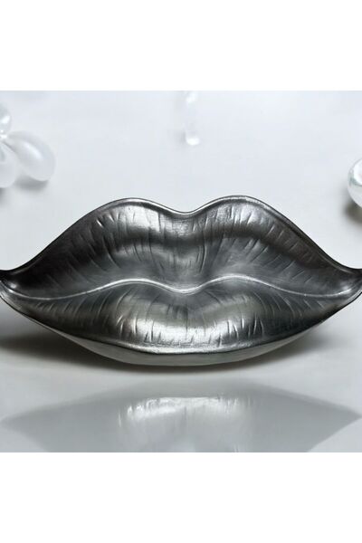 ufak dusler atölyesi dudak duvar süsü dekoratif obje