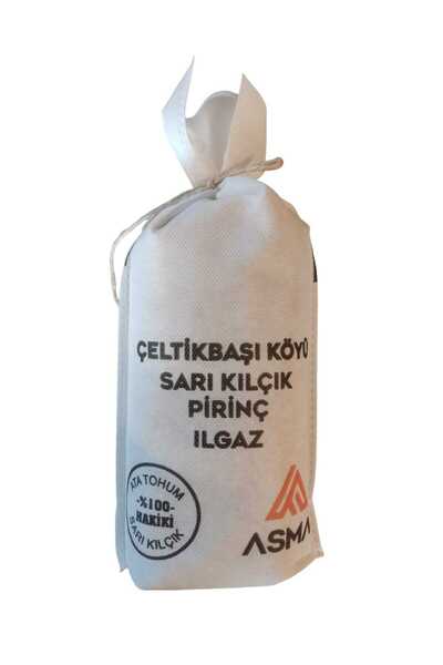 asma Tosya Meşhur Sarı Kılçık Çeltik Başı Köyü Prinç 5 Kg Bez Torbada sarıkılçık pirinç