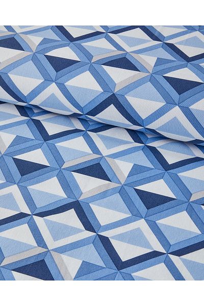 English Home Mini Argyle Single Duvet Cover Blue