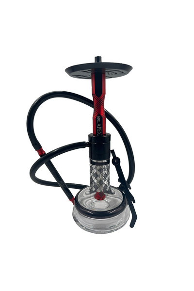 Günay Mac17 Small Apex Nargile Takımı Kırmızı / Çantalı