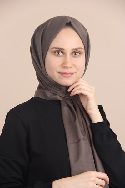 KROREN Καφέ-136 Σάλι 4026