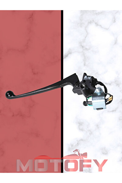 MOTOFY ARORA SPECİAL ALFA ARKA FREN MANETİ - LEVYESİ - KOLU VE KÜTÜĞÜ KOMPLE
