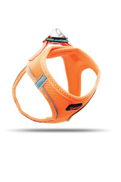 Tailpetz Neon Orange Large Air-Mesh Harness - Dog Chest Collar