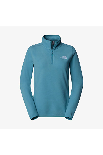 THE NORTH FACE Glacier Zipped Kadın Yeşil Outdoor Polar