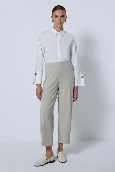 Touché Privé Crepe Pant with Stitched Legs