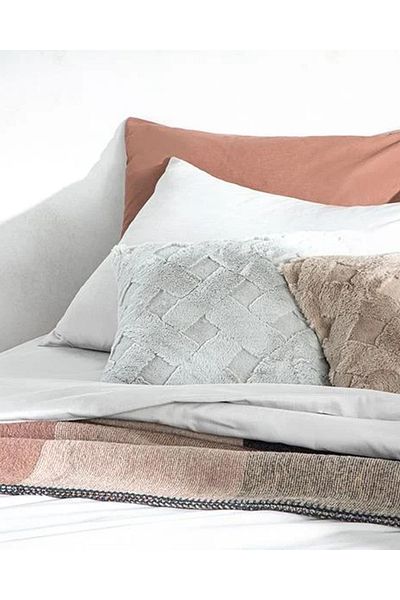 English Home Husă de pilota unică Novella Premium Soft Bumbac Gri
