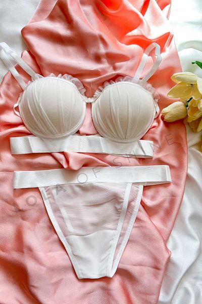 Lola Of Shine Σετ Bralet και εσώρουχα με λεπτομέρεια δαντέλας - Grace O'Malley Collection