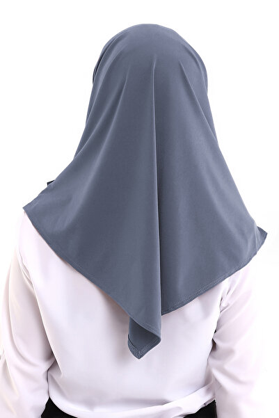 ihvan online Сірий практичний шарф для хіджабу - для дорослих з капюшоном
