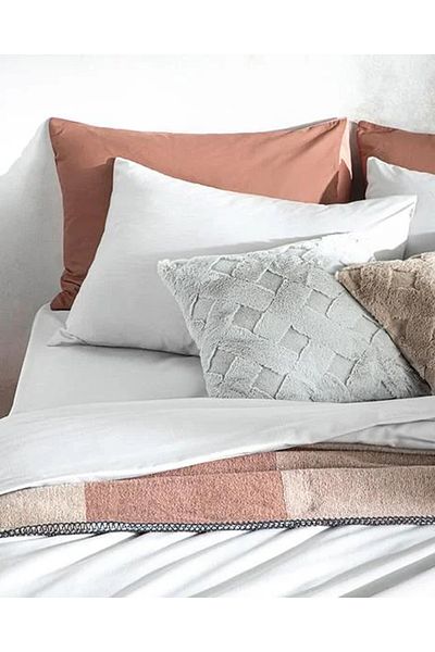 English Home Husă de pilota unică Novella Premium Soft Bumbac Gri