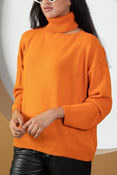 Rodi Turtleneck Women's Knitwear Blouse - 077