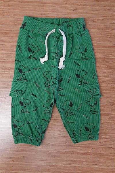 Peki Stretchy Cotton Baby Jogger Pants and Bottom Sweatpants Pajamas - Add 5 Pay 4, Elastic Puppy Lace-Up 14934
