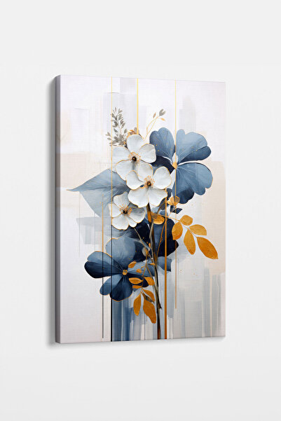 TabloShop Modern Çiçek Armonisi Tablo