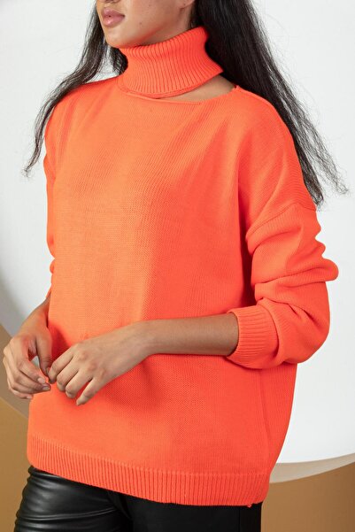 Rodi Turtleneck Women's Knitwear Blouse - 077