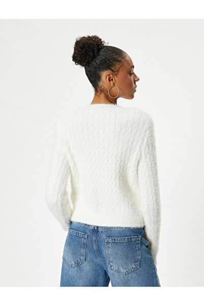 Koton Cardigan Young Ecru - 5WAL90042IT