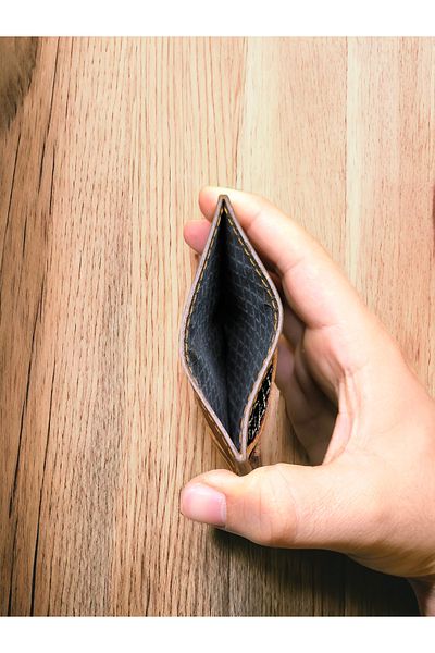 CRASSULA PREMIUM LEATHER Genuine Leather Slim Card Holder