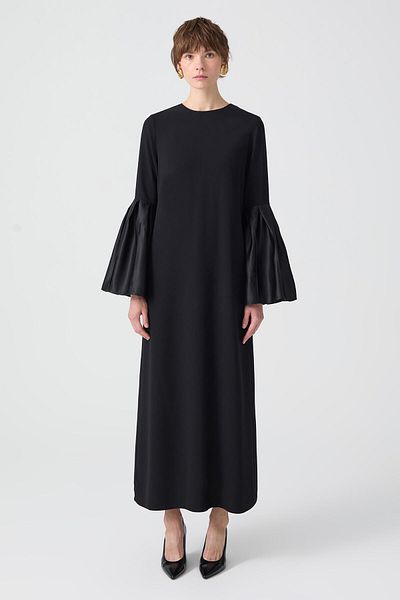 Touché Privé Detailní šaty Tafta Sleeve