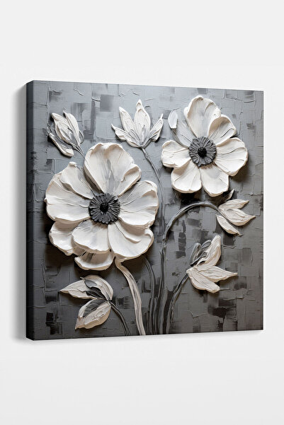 TabloShop Çiçek Kompozisyonu Kanvas Tablo