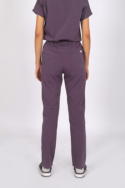 Pratik Medikal Single Bottom Lycra Nurse Plum Jersey