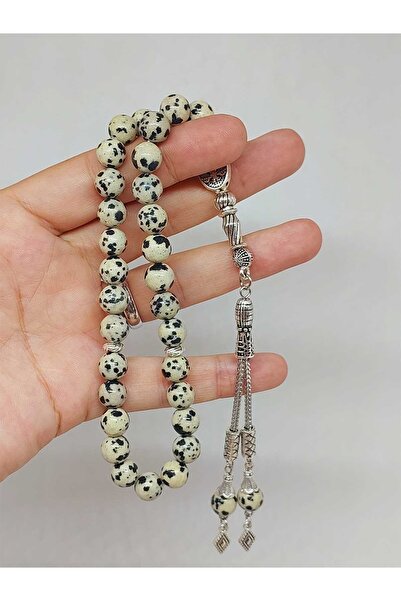 Yasamtohumu Mărgele de rugăciune din piatră de jasp 33 bucăți 8 mm (27580)