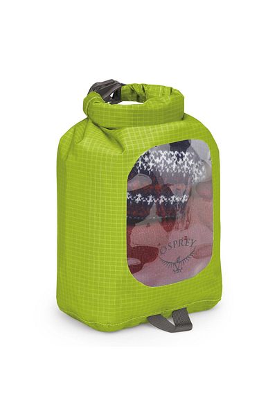 Osprey Ultraleichter DrySack 3L Pack Bag mit Fenster 16 cm