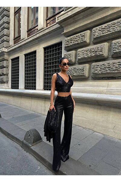 Serica Moda Λεπτομερής μπλούζα με πούλιες