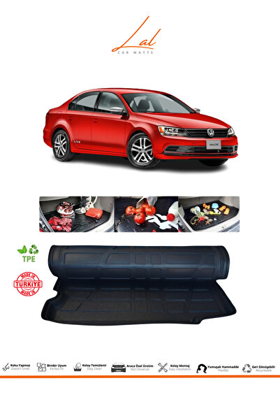 Lal Volkswagen Jetta (Comfortline-Highline) 3D Bagaj Havuzu (2011-2020 Uyumlu)