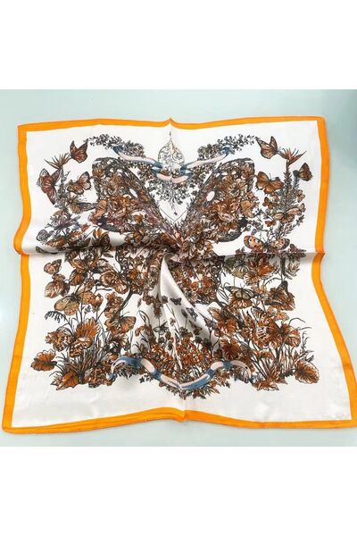 CASHMERE AND SİLK MAWLANA 100% μεταξωτό σάλι (50*50)