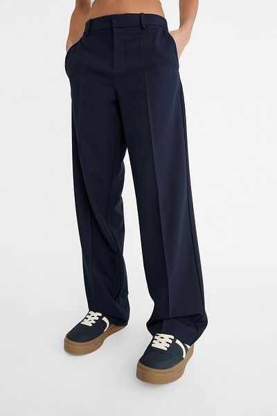 Stradivarius Fabric Trousers with Pockets