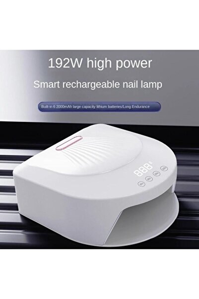 Aka 192 WATT 48 LED ŞARJ EDİLEBİLİR UV/LED KURUTUCU LAMBA