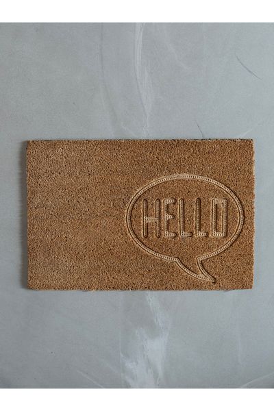 MODAPEK Koko Home Embos Non-Slip Built-In Textured Door Mat, Home Gift