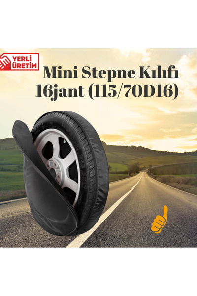 Mini Stepne LASTİK KILIFI (JANT KILIFI) 16-17 jant